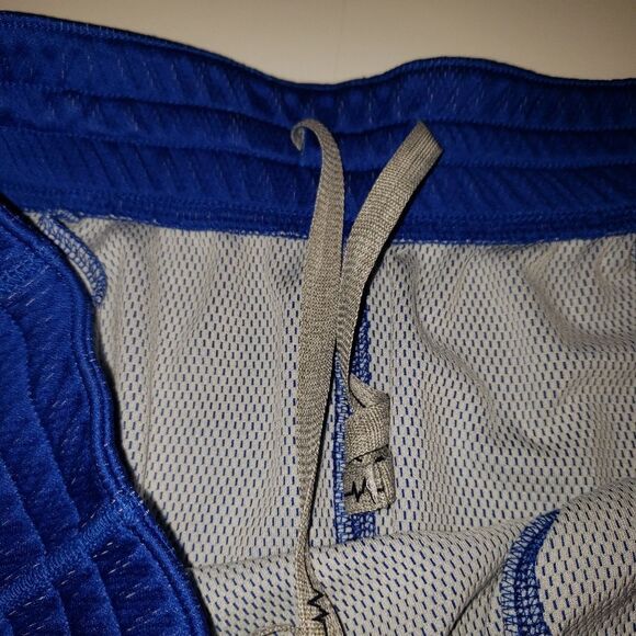 GAP Fit Mens Athletic Blue Swim Shorts Trunks Size L 35 37 Adj. Waist Mesh - Picture 3 of 5